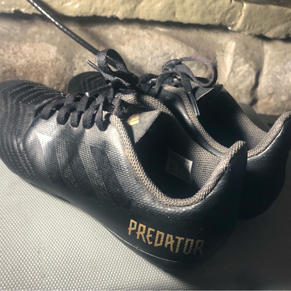 adidas EF8989 Predator 19.4 Flexible Ground Black Junior Soccer Cleats Size 3.5 - Picture 5 of 12